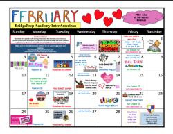 February Calendar